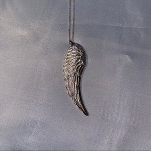 Long Feather Necklace
